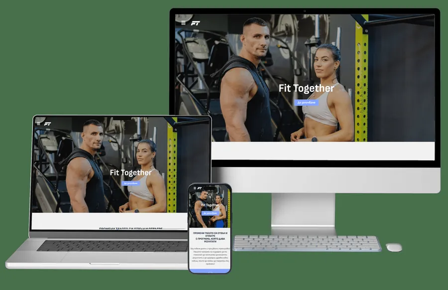 Fitness programmes website